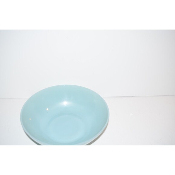 Vtg Fire King Turquoise Delphite Blue 8" Glass Serving Bowl vegetable - Picture 3 of 7